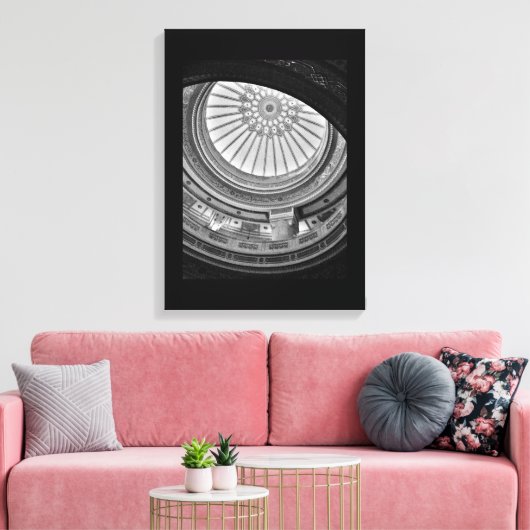 Al Haram Mosque Interior Canvas Afdruk (Insitu (Woonkamer))