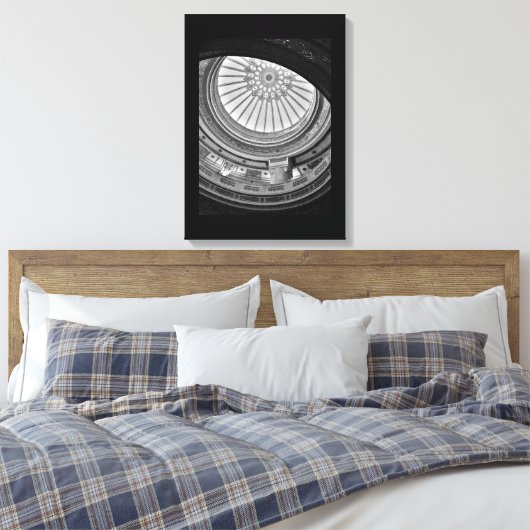 Al Haram Mosque Interior Canvas Afdruk (Insitu (Slaapkamer))