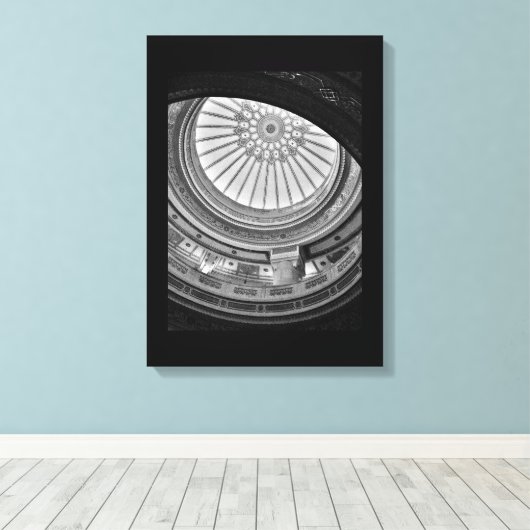 Al Haram Mosque Interior Canvas Afdruk (Insitu (Houten vloer))