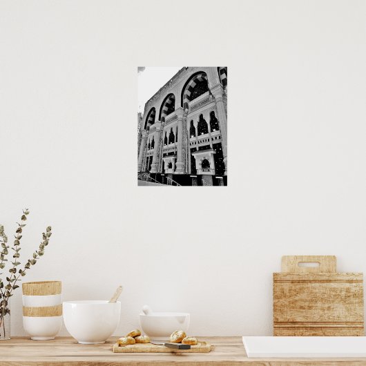 Al Haram Mosque Poster (Keuken)