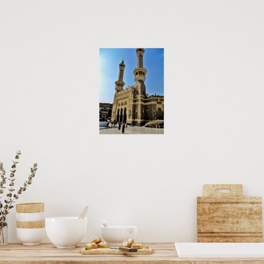 Al Haram Mosque Poster (Keuken)