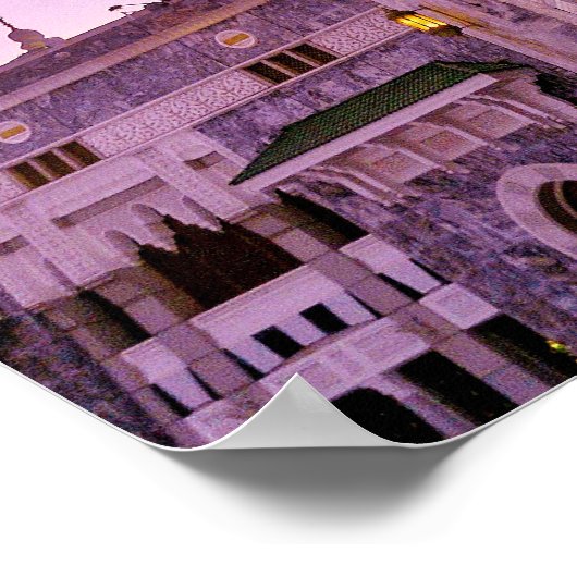 Al Haram Mosque Poster (Hoek)