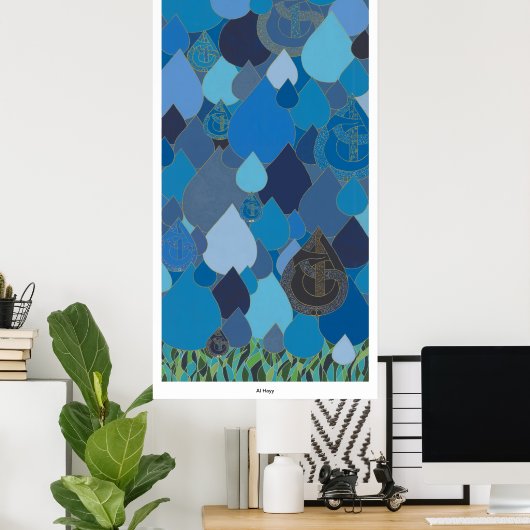 Al Hayy - Afdrukken Poster (Thuiskantoor)