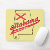 Al Heart van Dixie Slogan Muismat (Met muis)