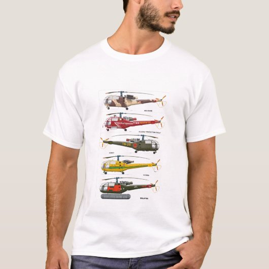 AL-helikopters T-shirt (Voorkant)
