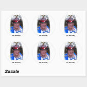 Al het beste, ronde sticker (Vel)