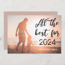 Al het beste voor het nieuwe jaar minimalistische 