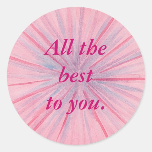 Al het beste voor je, aanmoediging stickers (Voorkant)