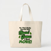 Al het Collectie van Funny Boardgame Grote Tote Bag (Voorkant)
