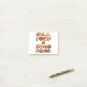 Al het eten is goed eten! Intuïtieve voeding - lic Post-it® Notes (Op bureau)