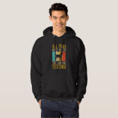 Al Het Eten Moet Naar Het Lab Voor Testen Hoodie (Voorkant volledig)