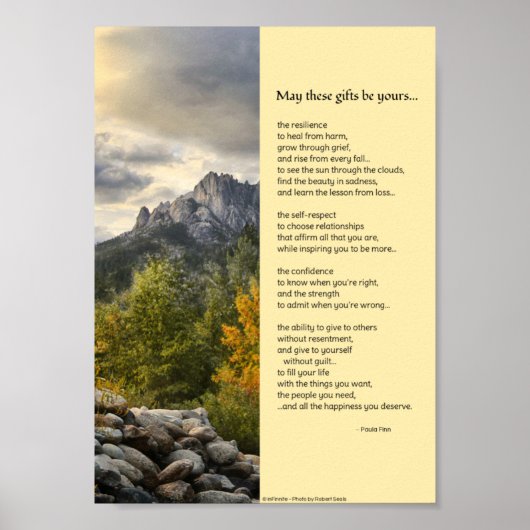 Al het geluk dat je verdient...Poster Poster (Voorkant)