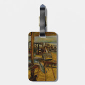 Al het Grote Schilderen begint met Één Slag van de Bagagelabel (Achterkant verticaal)