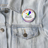 Al het leven is belangrijk. Pin Button (In situ)