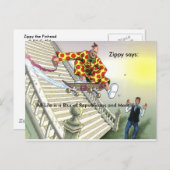 "Al het leven is een onduidelijk beeld van republi Briefkaart (Voorkant / Achterkant)