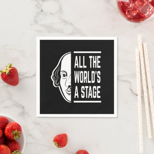 Al het podium van de wereld Thespian Shakespeare c Servet (Insitu)