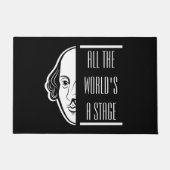 Al het podium van Shakespeare citeert de theater Deurmat (Voorkant)