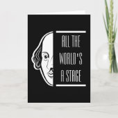 Al het podium van Shakespeare citeert de theater Kaart (Voorkant)