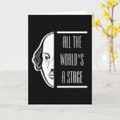 Al het podium van Shakespeare citeert de theater Kaart (Gele Bloem)