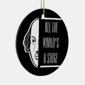 Al het podium van Shakespeare citeert de theater Keramisch Ornament (Rechts)