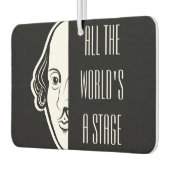 Al het podium van Shakespeare citeert de theater Luchtverfrisser (Links)