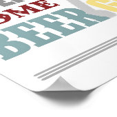 Al het Poster Barbecue Typografie (Hoek)