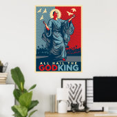 Al het Poster van God en Koning (Thuiskantoor)