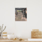 Al je spullen in een rij poster (Keuken)