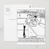 Al je verzekeringsmaatschappij betaalt voor briefkaart (Voorkant / Achterkant)