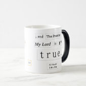 Al-Kahf 18:98 De belofte van mijn Heer is ooit waa Magische Mok (Voorkant rechts)