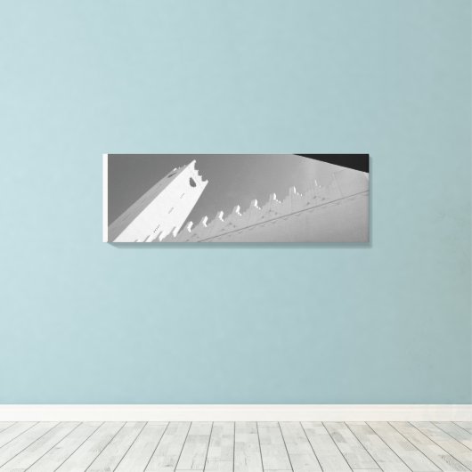 Al-Kindi Plaza Minaret Canvas Afdruk (Insitu (Houten vloer))