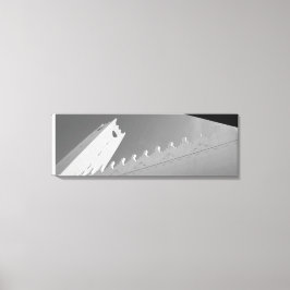 Al-Kindi Plaza Minaret Canvas Afdruk