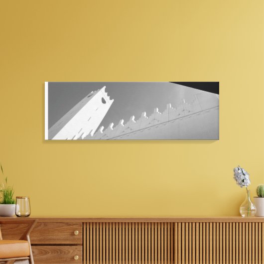 Al-Kindi Plaza Minaret Canvas Afdruk (Insitu (Woonkamer))