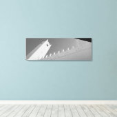 Al-Kindi Plaza Minaret Canvas Afdruk (Insitu (Houten vloer))