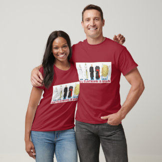 Al Kleding is de paus van de Belemmering T-shirt