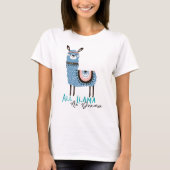 Al Lllama, geen Drama T-shirt (Voorkant)