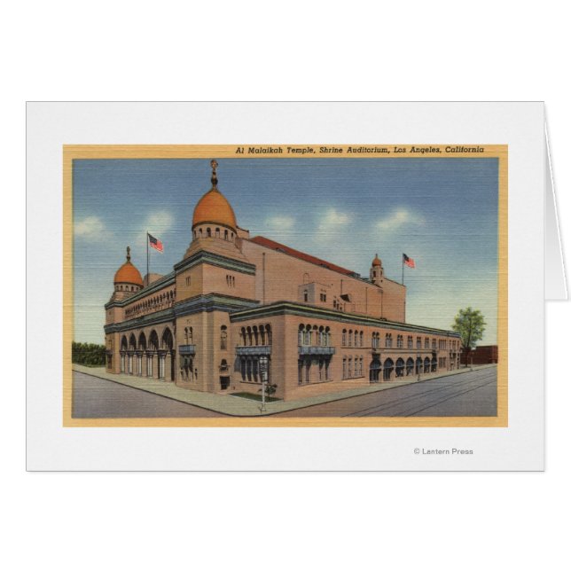 Al Malaikah Temple & Shrine Auditorium (Voorkant Horizontaal)