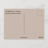 Al Masjid en Nabawi Medina Saoedi-Arabië Briefkaart (Achterkant)
