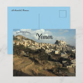 Al Mawhit Yemen Briefkaart (Voorkant / Achterkant)