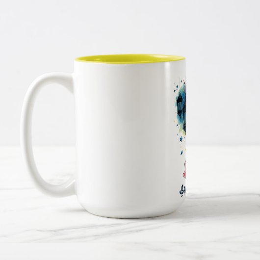 Al Mawlid Al Nabawi Prophet Muhammad Birthday Tweekleurige Koffiemok (Links)