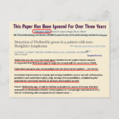 Al meer dan 3 jaar genegeerd door RoseWrites Uitnodiging Briefkaart (Voorkant)