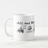 Al mijn bloeiende leven koffiemok (Links)