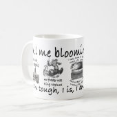 Al mijn bloeiende leven koffiemok (Voorkant links)