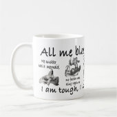 Al mijn bloeiende leven koffiemok (Links)