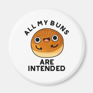 Al mijn broodjes zijn bedoeld grappig eten woordsp magneet