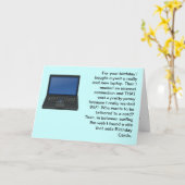 Al mijn computerspullen kosten veel. Gelukkige ver Kaart (Gele Bloem)