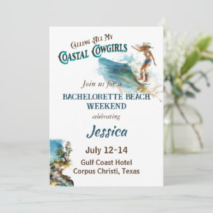 Al mijn Cowgirls Bachelorette Party noemen Kaart