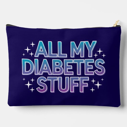 Al mijn diabetes spullen etui (Achterkant)
