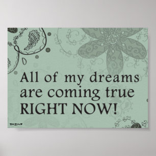 Al mijn dromen komen nu waar! poster