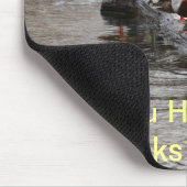 Al mijn eenden in een rij muismat (Hoek)